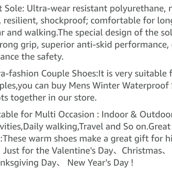 JOINFREE Winter Ankle Snow Boots - Picture 4 of 10